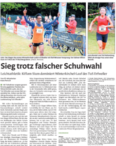 Bericht PZ Winterkirchel-Lauf