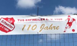 Banner Sportgelände 110 Jahre
